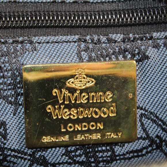 Vivienne Westwood Snake Print Leather Bowling Bag Shoulder Bag Tote Yasmine - Picture 3 of 15